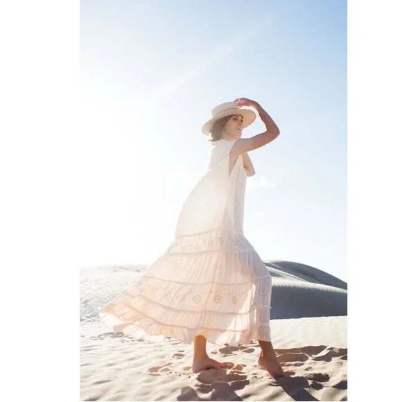 free people button down maxi dress Free People Morning Meadows Maxi Dress